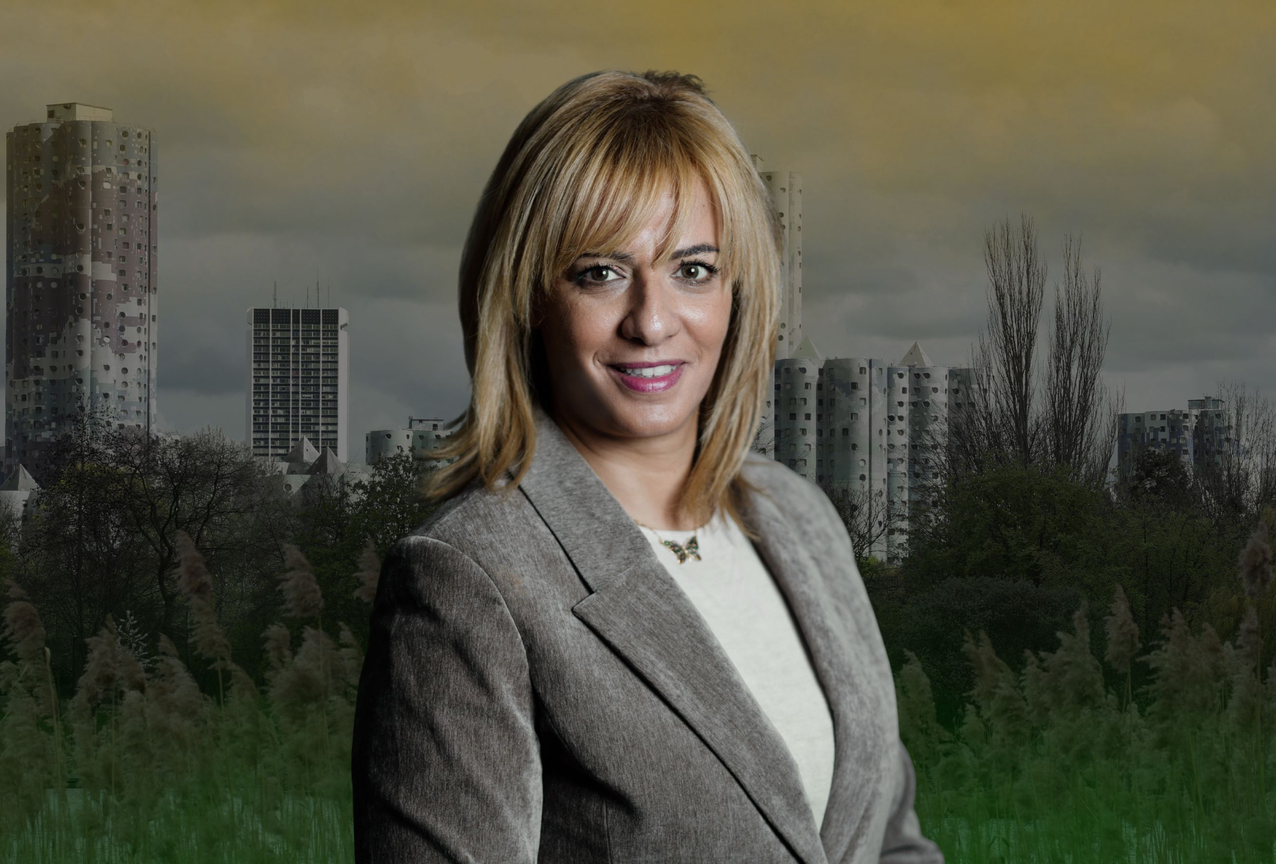 Samia Kasmi devant Nanterre